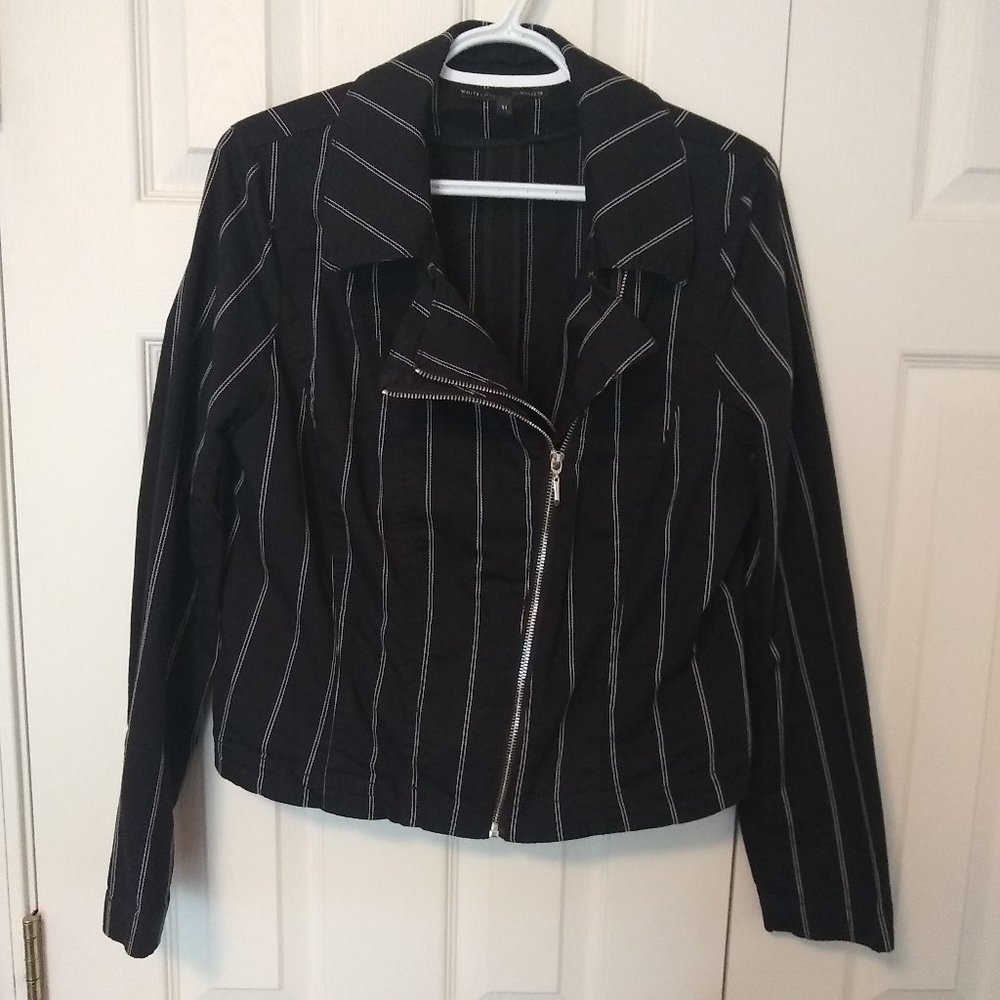White House Black Market Moto Jacket Blazer